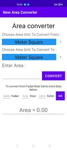 new area converter screenshot 2