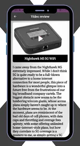 Nighthawk M5 5G WiFi Guide screenshot 2