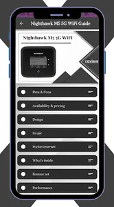 Nighthawk M5 5G WiFi Guide screenshot 5