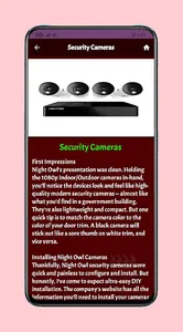 Night Owl Home Security Guide screenshot 4