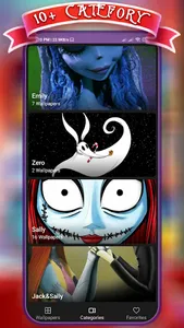 Tim Burton Character Wallpaper screenshot 10