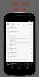 Yeti Music Player - offline mp screenshot 0