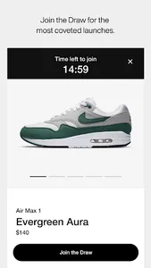 Nike SNKRS: Shoes & Streetwear screenshot 1