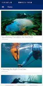 Spearfishing News screenshot 1