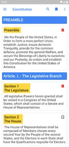 United States Constitution screenshot 0