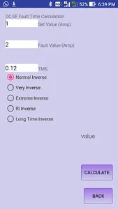 Pick Up and TMS calculation screenshot 1