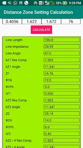 Distance Zone Setting Calculat screenshot 4