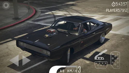 Charger Muscle Car : City Drag screenshot 0