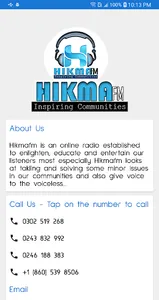 Hikma FM Online screenshot 1