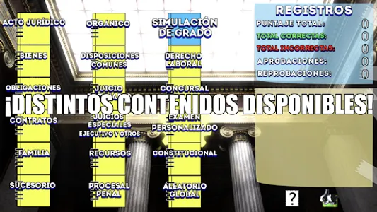 Evaluador de Derecho screenshot 1