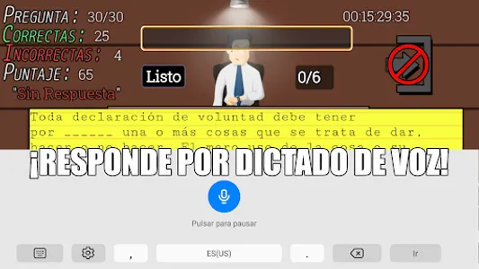 Evaluador de Derecho screenshot 3