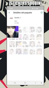 Stickers TXT animados screenshot 1
