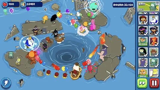 Bloons Adventure Time TD screenshot 1