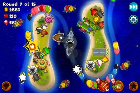 Bloons Monkey City screenshot 1