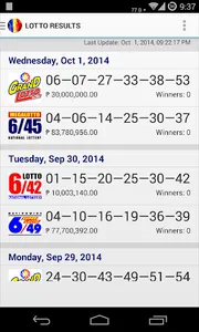 PiLotto - Philippine Lotto screenshot 0