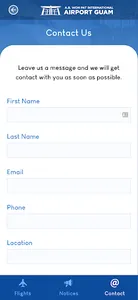GIAA - Guam Airport App screenshot 2