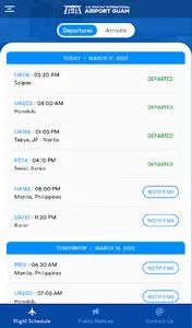 GIAA - Guam Airport App screenshot 4