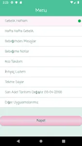 Bebeğim - Gebelik Takibi screenshot 2