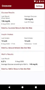 Glucometer - Diabetes Tracking screenshot 0