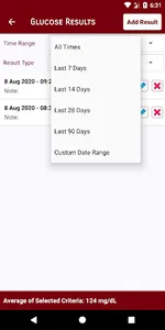 Glucometer - Diabetes Tracking screenshot 2