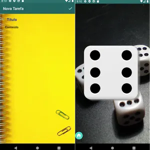 Bloco de Notas, Calculadora, L screenshot 1