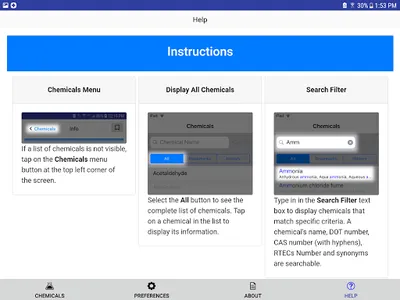 NIOSH Mobile Pocket Guide screenshot 11