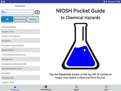 NIOSH Mobile Pocket Guide screenshot 6