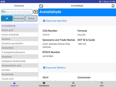 NIOSH Mobile Pocket Guide screenshot 7