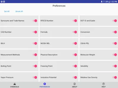 NIOSH Mobile Pocket Guide screenshot 9