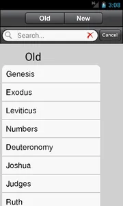 King James Bible (KJV) screenshot 1