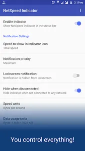 NetSpeed Indicator screenshot 3