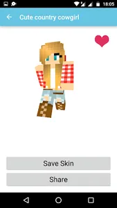 Girl Skins for MCPE Free 2 screenshot 4