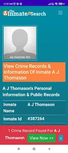 The Inmate Search screenshot 1