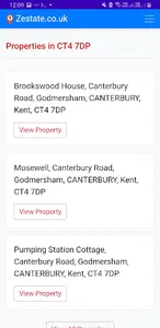 Zestate UK Real Estate Search screenshot 4