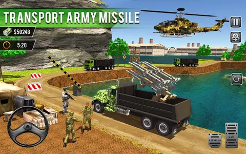 US Army Truck Driver Sim 3D screenshot 11