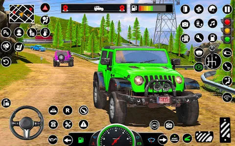 Offroad Jeep Driving Games 3D screenshot 12