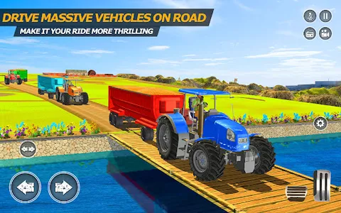 Big Tractor Farmig Sim 3D screenshot 4