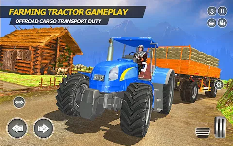 Big Tractor Farmig Sim 3D screenshot 7