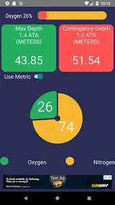 Nitrox Calc screenshot 0