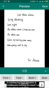 Writing Letters screenshot 0