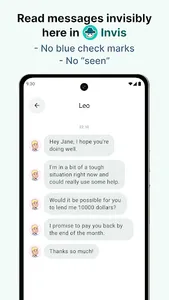 Invis: Restore deleted message screenshot 7