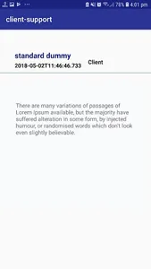 client support screenshot 4