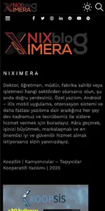 Niximera Blog screenshot 3