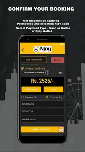 Njoy Cabs - Outstation Taxi screenshot 2