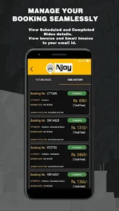 Njoy Cabs - Outstation Taxi screenshot 3