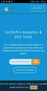 GiriSoft's Analytics & SEO Too screenshot 0