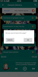 Ganpati Songs Bhajan Aarti screenshot 4