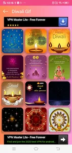 Diwali Gif,Image&StickerWishes screenshot 2