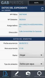 GAB - Aplicativo para peritos screenshot 1