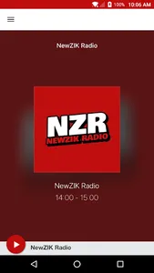 NewZIK Radio screenshot 0